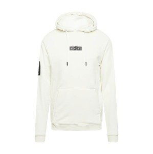 MOROTAI Sportovní mikina 'Bloc Logo Hoodie'  bílá