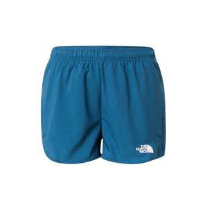 THE NORTH FACE Sporthose 'ACTIVE TRAIL RUN SHORT MALLARD BLUE'  nebeská modř / bílá