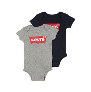 LEVI'S Dupačky/body  šedý melír / světle červená / černá / bílá