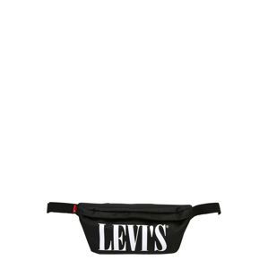 LEVI'S Ledvinka  černá / bílá