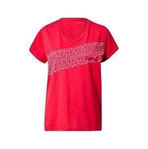 ESPRIT SPORT Funkční tričko  červená / bílá