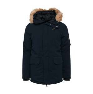 Schott NYC Zimní kabát 'Nelson'  námořnická modř