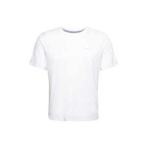 NIKE Funkční tričko 'Miler'  bílá / kámen