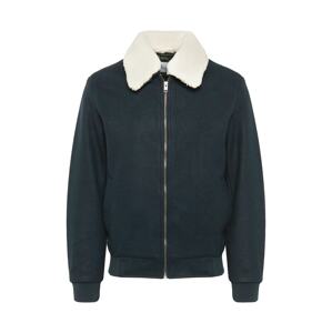 JACK & JONES Jacke 'HENRY'  námořnická modř / přírodní bílá