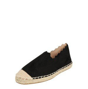 Dorothy Perkins Espadrilky 'CUBA'  černá / béžová