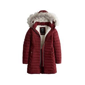 HOLLISTER Zimní kabát  červená