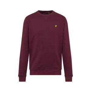 Lyle & Scott Mikina  burgundská červeň