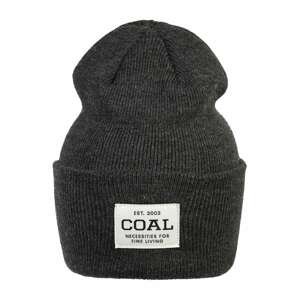 Coal Čepice  antracitová / bílá