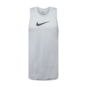 NIKE Funkční tričko  šedá / černá