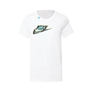 NIKE Shirt 'Worldwide 1'  bílá / černá