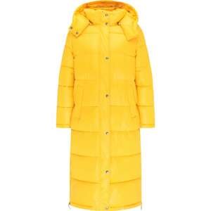 MYMO Zimní kabát  zlatě žlutá