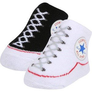 CONVERSE Ponožky 'Chuck Taylor'  černá / bílá / mix barev