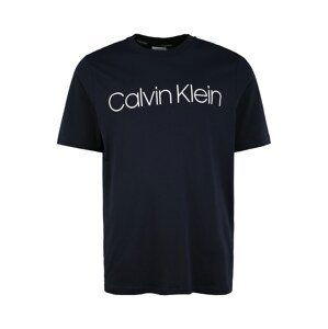 Calvin Klein Big & Tall Tričko  bílá / noční modrá