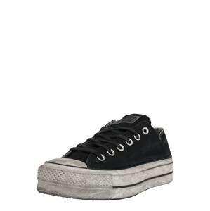 CONVERSE Tenisky 'CTAS OX LIFT CANVAS LTD BLACK SMOKE IN'  bílá / černá