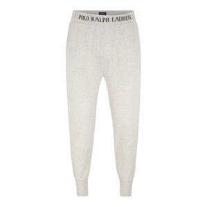 Polo Ralph Lauren Pyžamové kalhoty  světle šedá / černá