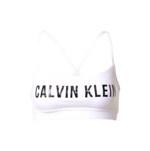 Calvin Klein Performance Sportovní podprsenka  černá / bílá