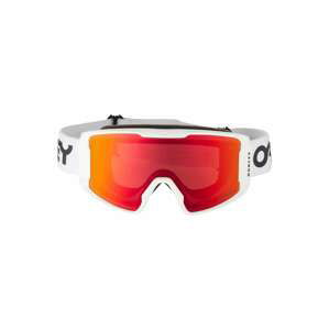 OAKLEY Sportovní brýle 'Line Miner M'  červená / bílá