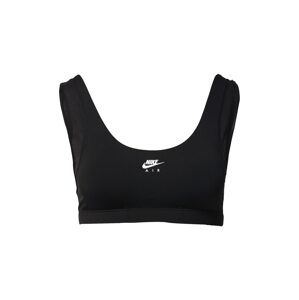 NIKE Sportovní podprsenka  bílá / černá