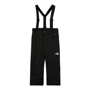 THE NORTH FACE Outodoor kalhoty 'SNOWQUEST SUSPENDER'  bílá / černá