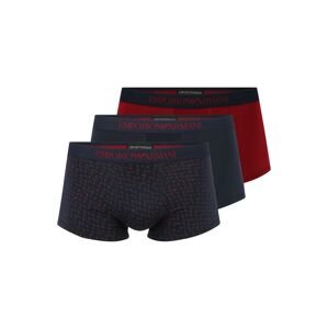 Emporio Armani Boxerky  marine modrá / červená