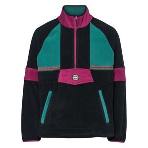 QUIKSILVER Sportovní mikina 'SOUL POWER'  pink / černá / nefritová