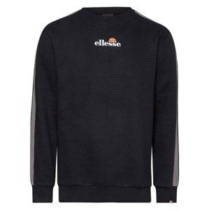 ELLESSE Mikina 'Buralto'  černá / šedá / bílá / oranžově červená / oranžová