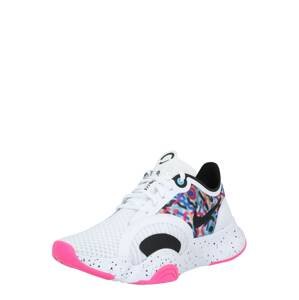 NIKE Sportovní boty 'SuperRep Go'  modrá / bílá / pink