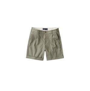 Abercrombie & Fitch Kalhoty se sklady v pase  khaki