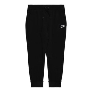 Nike Sportswear Kalhoty  bílá / černá