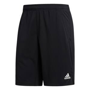 ADIDAS SPORTSWEAR Sportovní kalhoty  černá / bílá