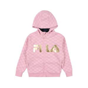 FILA Mikina  zlatá / orchidej / pink