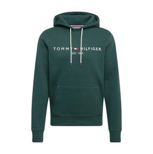 TOMMY HILFIGER Mikina  jedle / bílá