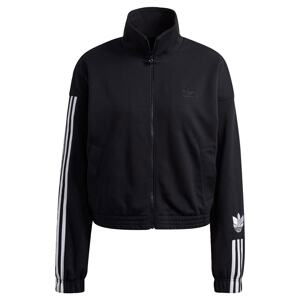 ADIDAS ORIGINALS Mikina s kapucí  černá / bílá