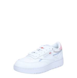 Reebok Classics Tenisky 'Club C Double'  bílá / růžová / kouřově modrá