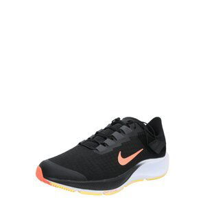 NIKE Běžecká obuv 'Air Zoom Pegasus 37 FlyEase'  oranžová / černá