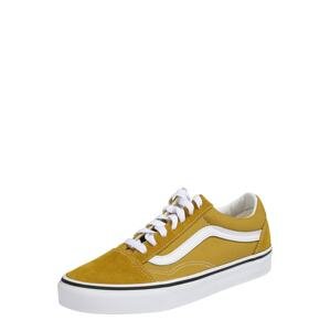 VANS Tenisky 'UA Old Skool'  bílá / hořčicová