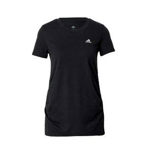 ADIDAS PERFORMANCE Funkční tričko  černá / bílá