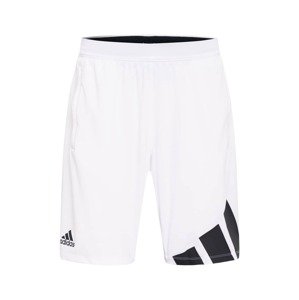 ADIDAS PERFORMANCE Sportovní kalhoty  bílá / černá