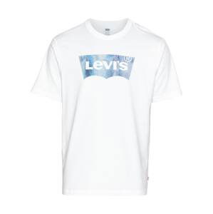 LEVI'S Tričko  bílá / světlemodrá