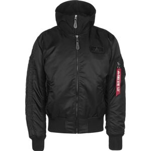 ALPHA INDUSTRIES Přechodná bunda 'MA-1 D-Tec SE'  červená / černá / bílá