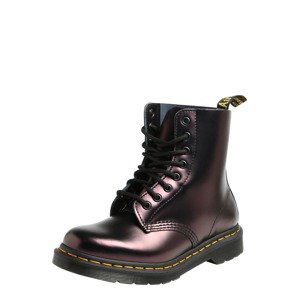 Dr. Martens Šněrovací kozačky 'Pascal'  černá / tmavě červená