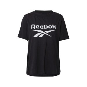 Reebok Classics Tričko  černá / bílá