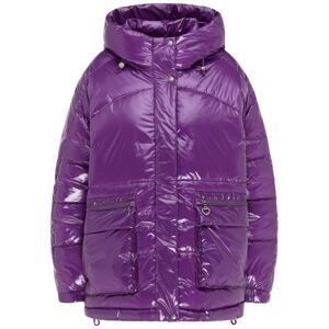 MYMO Zimní bunda  tmavě fialová