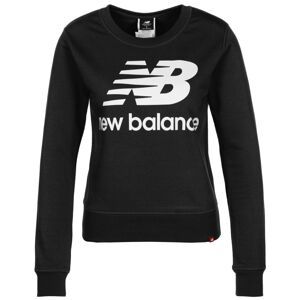 new balance Mikina  černá / bílá