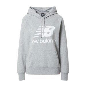 new balance Mikina  bílá / šedý melír