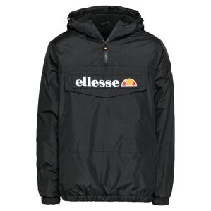 ELLESSE Přechodná bunda  černá / bílá