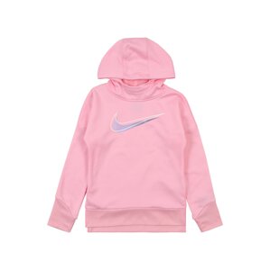 NIKE Sportovní mikina  světle růžová / bílá / modrá