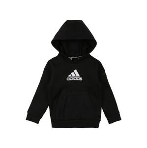 ADIDAS PERFORMANCE Sportovní mikina  černá / bílá