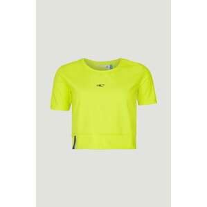 O'NEILL Funkční tričko  citronově žlutá / černá
