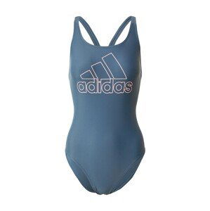 ADIDAS SPORTSWEAR Sportovní plavky 'FIT SUIT BOS'  petrolejová / broskvová